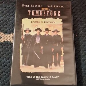 TOMBSTONE on DVD Kurt Russell
